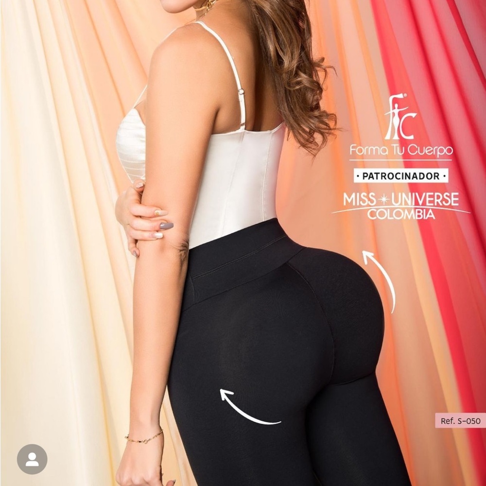 Forma tu Cuerpo Booty Lifting Leggings Levanta pompis S-050 - Picture 8 of 10